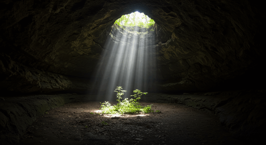 祓詞の効果がないと感じ、原因について悩む女性